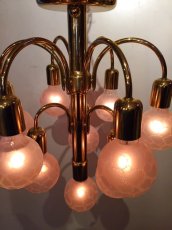 画像1: Modern Gold Pendant Light (1)