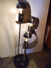 画像1: Modern Chrome Lamp (1)