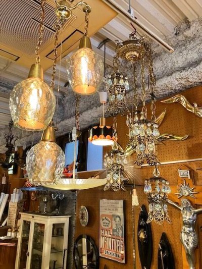 画像2: Vintage 3way Pendant Light