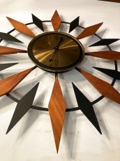 画像3: Vintage Sun Burst Clock (3)