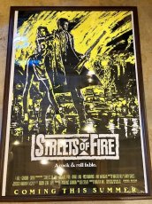 画像1: "STREETS OF FIRE "Orijinal Poster (1)